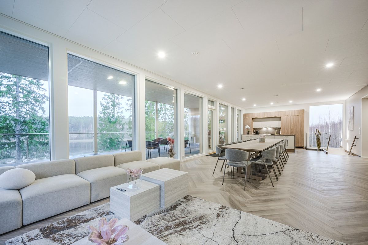 Villa Joutsenranta ulkoapäin